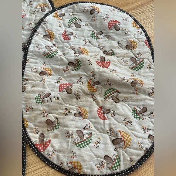 Vintage Placemats  mushroom - Picture 9 of 10